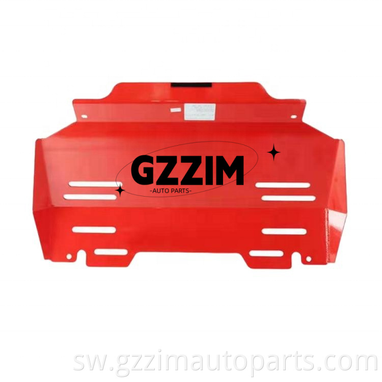 Chuma cha pua skid sahani ya lori lori linda mlinzi kifuniko undershield bumper skid sahani kwa hilux vigo revo 2016+
